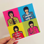 Sgt Pepper Greeting Card