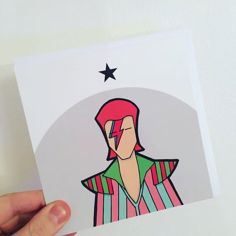 Ziggy Crash Lands Greeting Card